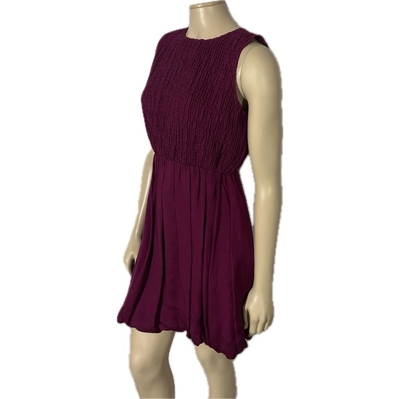 NWT RED Valentino Silk Mini Dress Bubble Hem - Picture 5 of 12